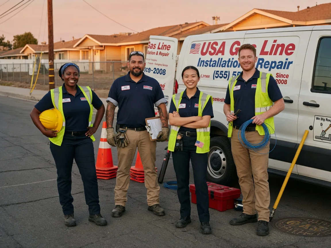 Gas Line Installation company in Onward, IN